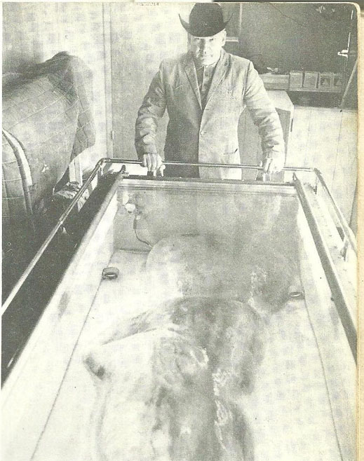 Hansen et le cadavre congelé